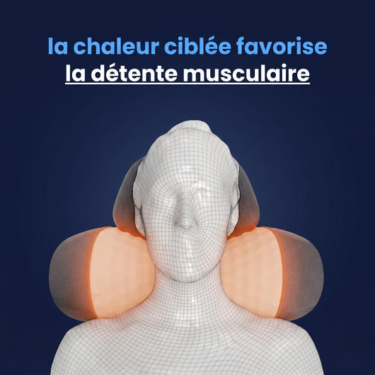 CervaFlex™ | Masseur cervical 3-en-1