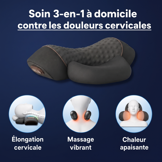 CervaFlex™ | Masseur cervical 3-en-1